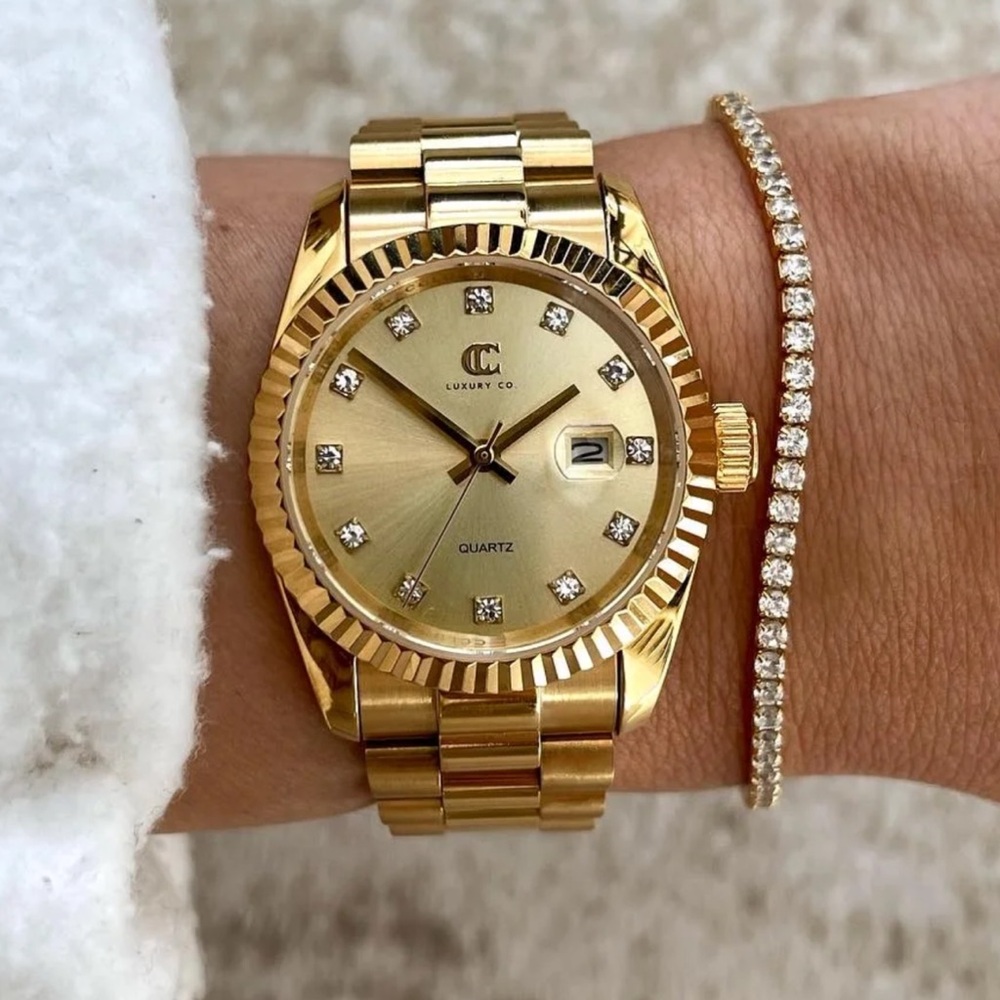 Gold watch